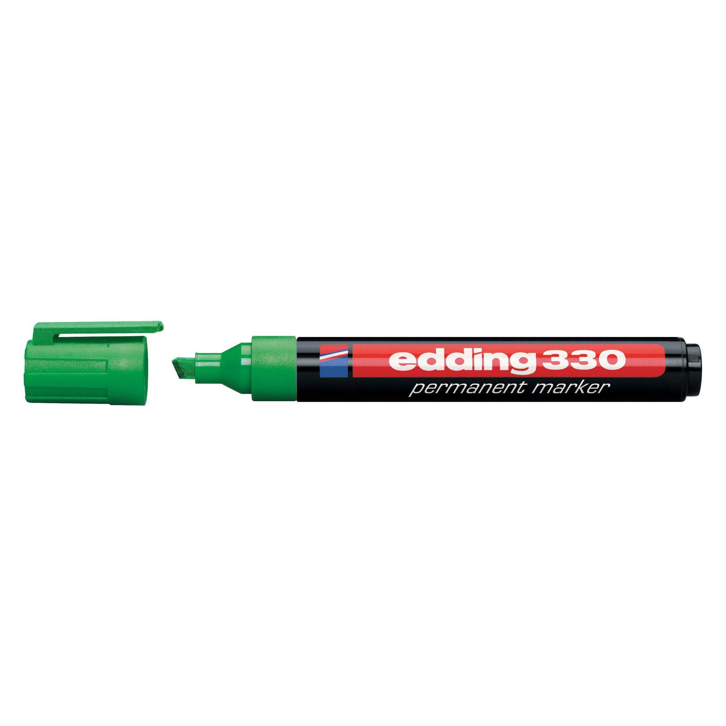 Edding e-330 Grün Schwarz (10x) (4-333004)