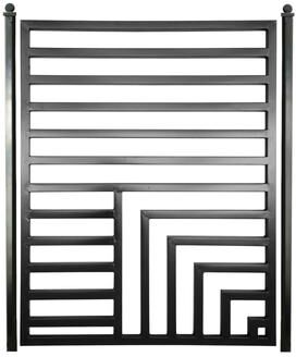 ALEKO Modern Florence Style Garden Steel Pedestrian Gate