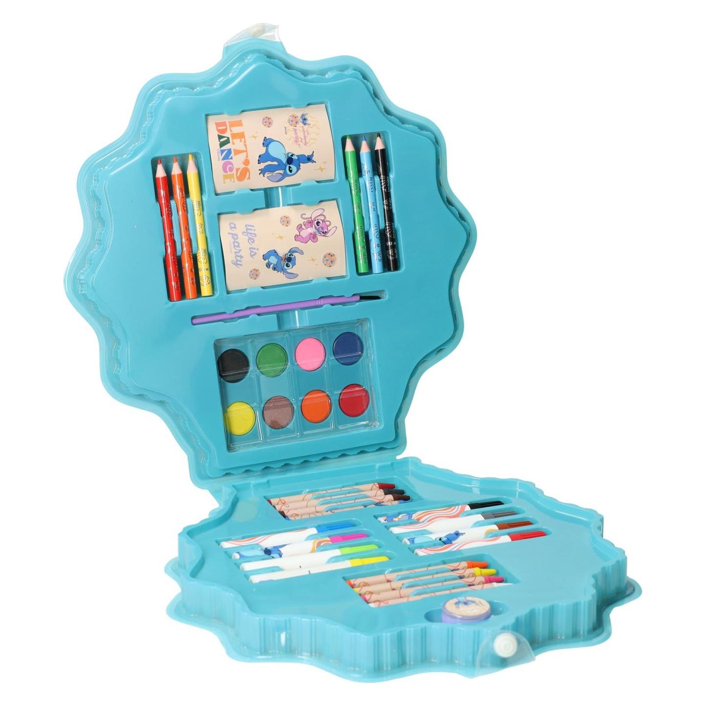 Disney Stitch Bastel-Koffer 35-teilig (8721077565538)