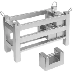 Kern, Feinwaage, Gewichtskorb 40kg M1 für 8x 20kg Block - Gesamtgewicht 200kg