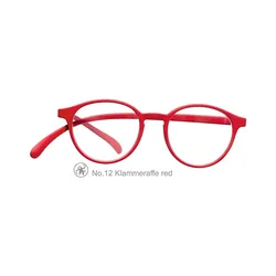 Lesebrille No.12 Klammeraffe rot