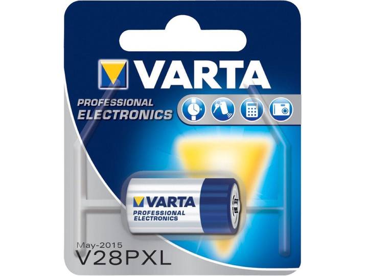 Varta V28PXL - Hoogspanningsbatterij - Lithium 170mAh - 25,1mm hoog