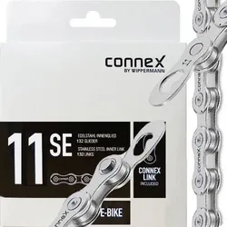 Kette Connex 11sE 11fach E-25 Nickel/Edelstahl 132 Glieder, silber