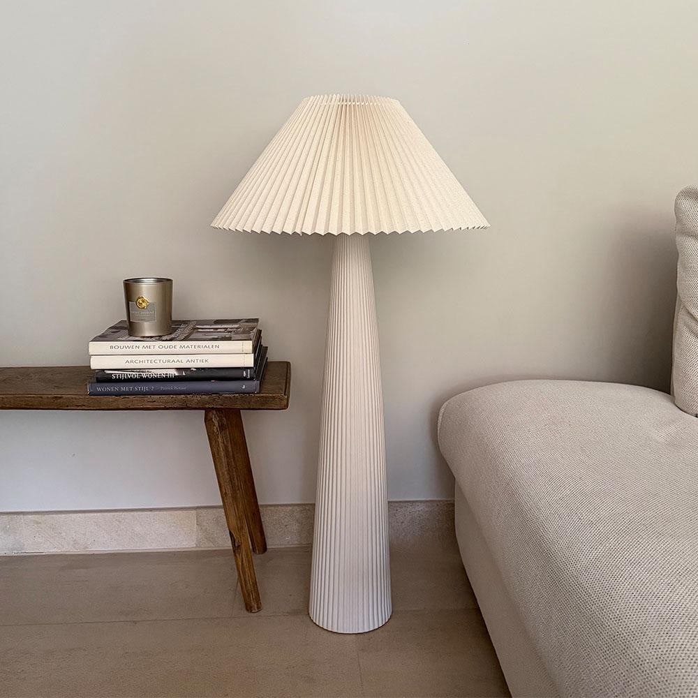Milton & Oldbrook staande lamp Sliema wit