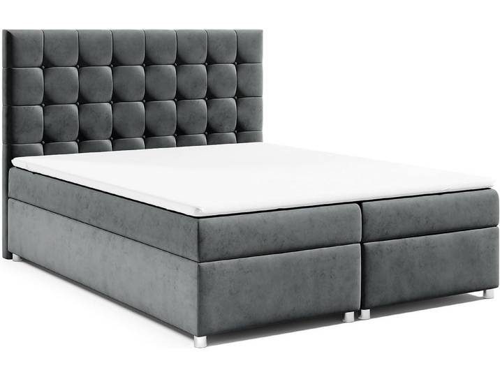 Best for Home Boxspringbett Trinity K-9 mit Stauraum & 7-Zonen Komfort – modern & komfortabel (Komplett-Set, 1-St., 140x200 160x200 180x200 200x200 cm), Handwerksqualität, TOP Preis-Leistungs-Verhältnis