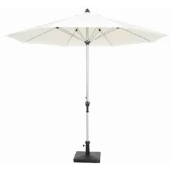 Sonnenschirm Acapole Platin/ Natur D: ca. 270 cm