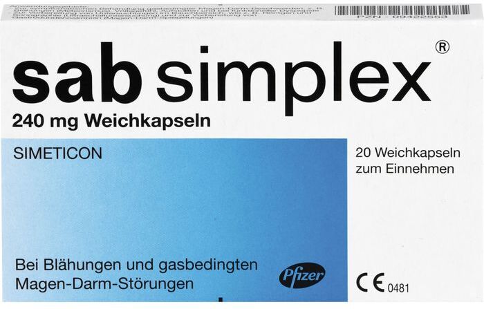 Pfizer Pharma GmbH SAB simplex 240 mg Weichkapseln 20 St.