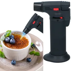 Crème Brûlée Brenner – leistungsstarker Flambierbrenner für Küche & Dessert – nachfüllbar, sicher & einfach zu bedienen – ideal für karamellisierte Krusten
