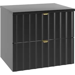 WASCHTISCHUNTERSCHRANK 60.6cm Lexa Schwarz