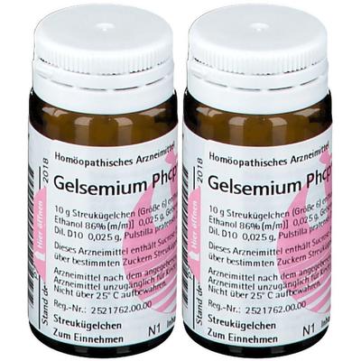 Gelsemium Phcp Globuli 2x 2x20 g