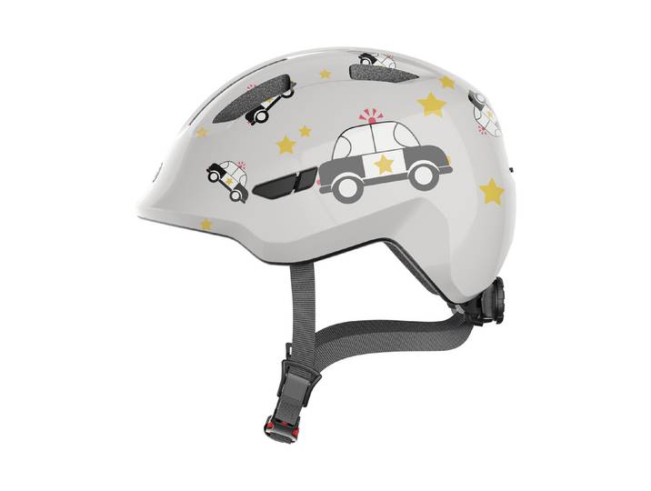 Abus Velohelm Smiley 3.0 50 - 55 cm Grau