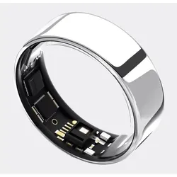 Ultrahuman Ring AIR Space Silver - Size 10 (10, Silber), Smart Ring, Silber