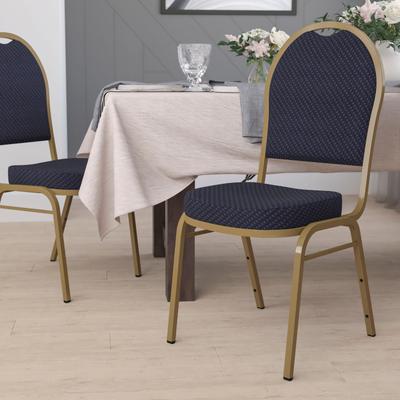 Flash Furniture Dome Back Stacking Banquet Chair