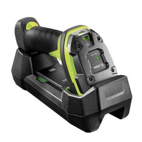 Zebra LI3678-SR Barcode-Scanner Bluetooth 1D Imager Schwarz, Grün Hand-Scanner Bluetooth, USB