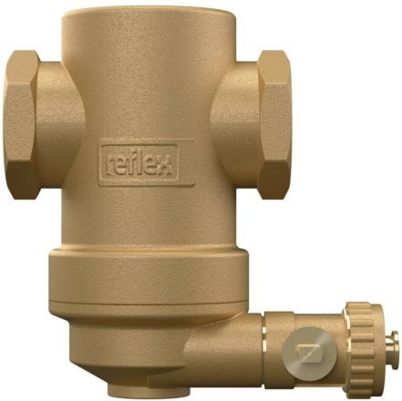 Reflex Exdirt Schmutz-/Schlammabscheider 9256010 D 3/4 M, horizontal, 110 °C, 10 bar, Magneteinsatz, Messing
