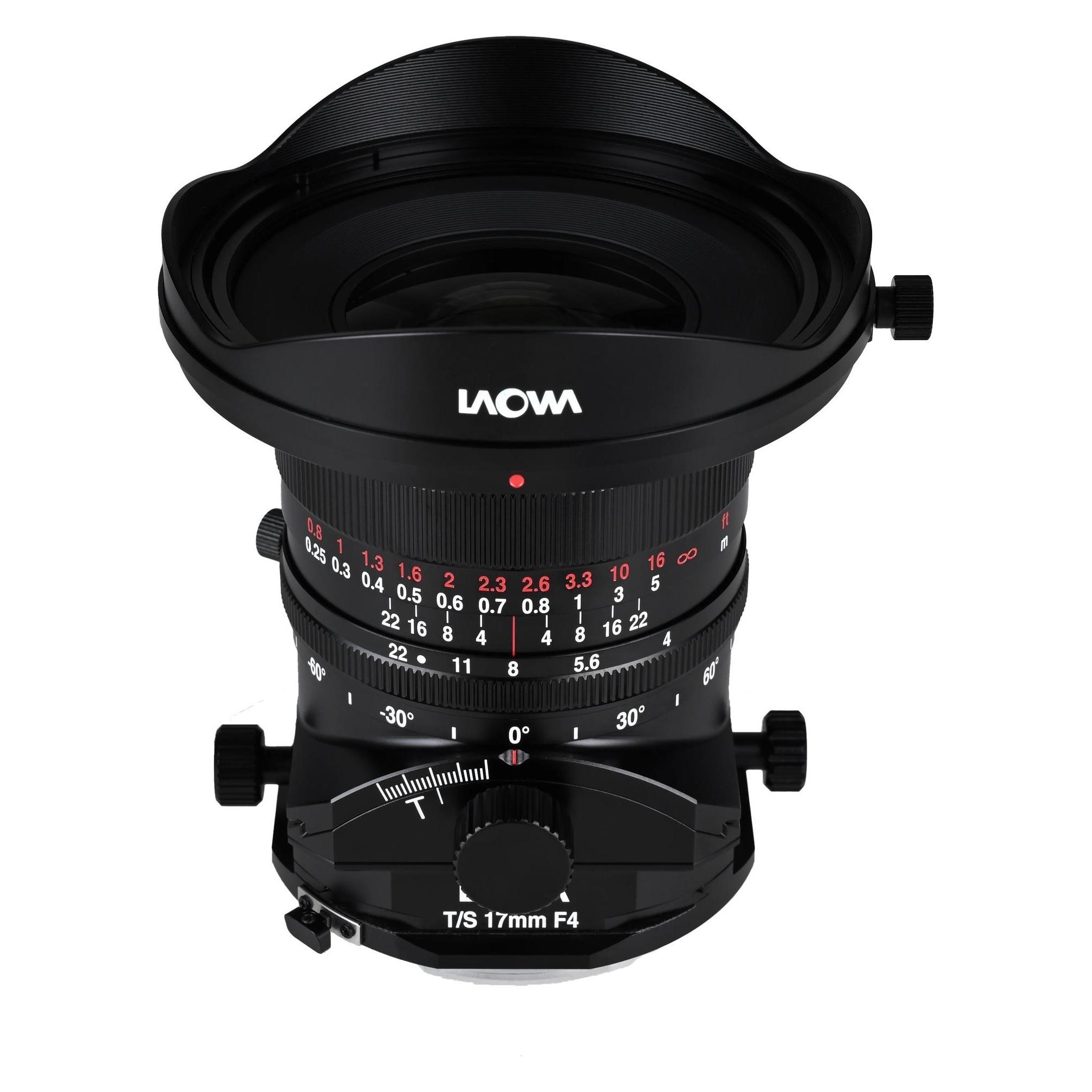 Laowa Festbrennweite 17mm F/4 Zero-D Tilt-Shift - Fujifilm (Fujifilm G, Mittelformat, Vollformat) (VE1740TS-GFX)