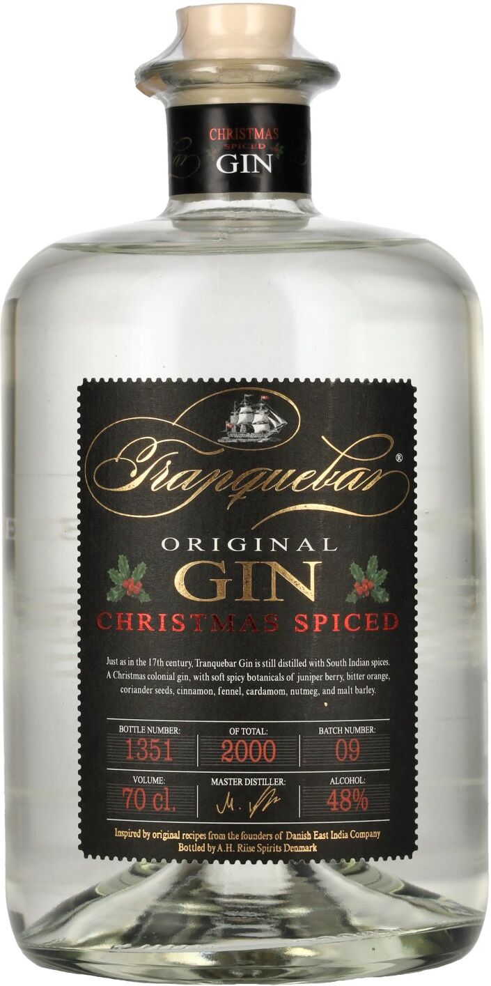 Tranquebar Original Gin Christmas Spiced 48% Vol. 0,7l