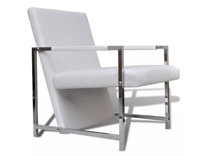 VidaXL - Sessel kunstleder, One Size, Taubengrau