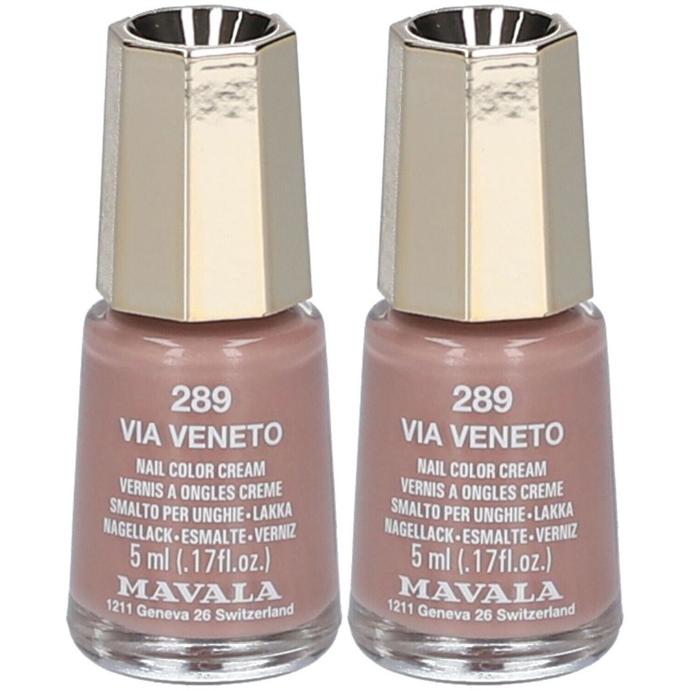 Mavala Vernis Ongl VIA Veneto 289 x2 2x5 ml Nagellack new