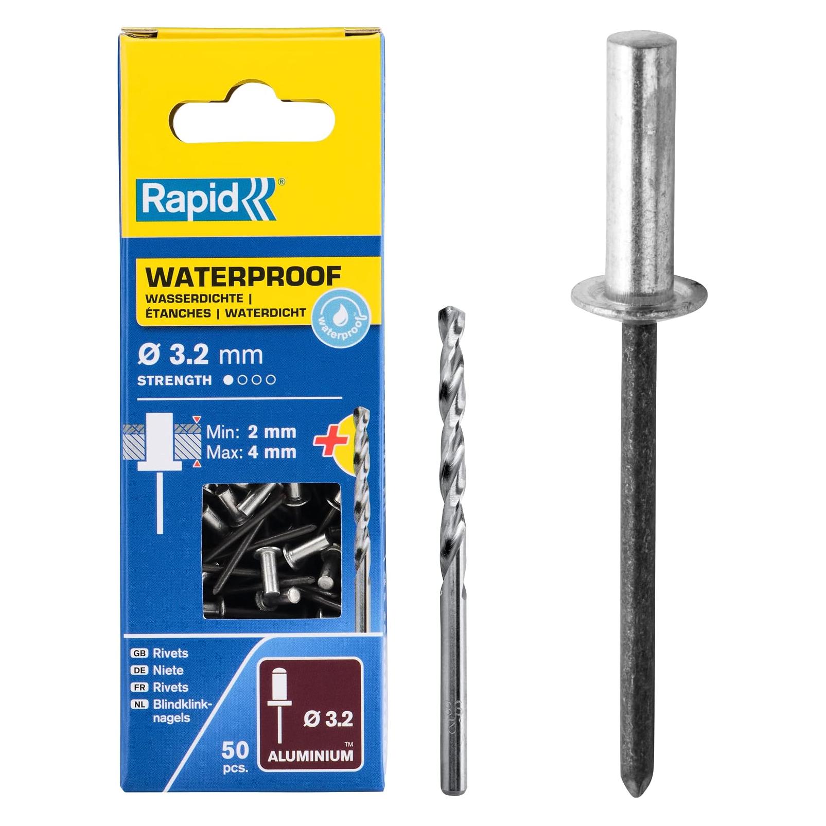 Rapid Wasserdicht Blindniete Ø 3,2 x 8 mm (4040.098)