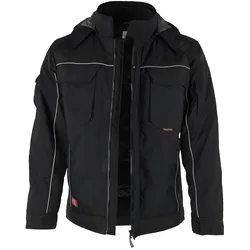 QUALITEX HIGH QUALITY WORKWEAR Winterjacke PRO Winter schwarz Damen: 40 Herren: M