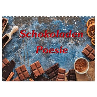 Schokoladen-Poesie (Wandkalender 2026 DIN A2 quer), CALVENDO Monatskalender