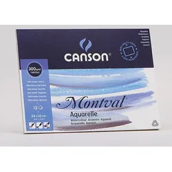 canson Aquarellblock 12 Blatt