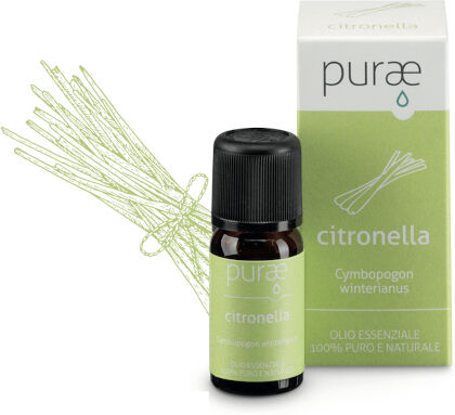 Hp Italia Purae Olio Essenziale Citronella Parti Aeree 10 Ml