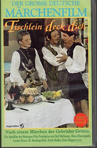 Jürgen von Alten - Tischlein deck dich - Gebrüder Grimm [VHS] - Preis vom 14.10.2026 23:07:16 h