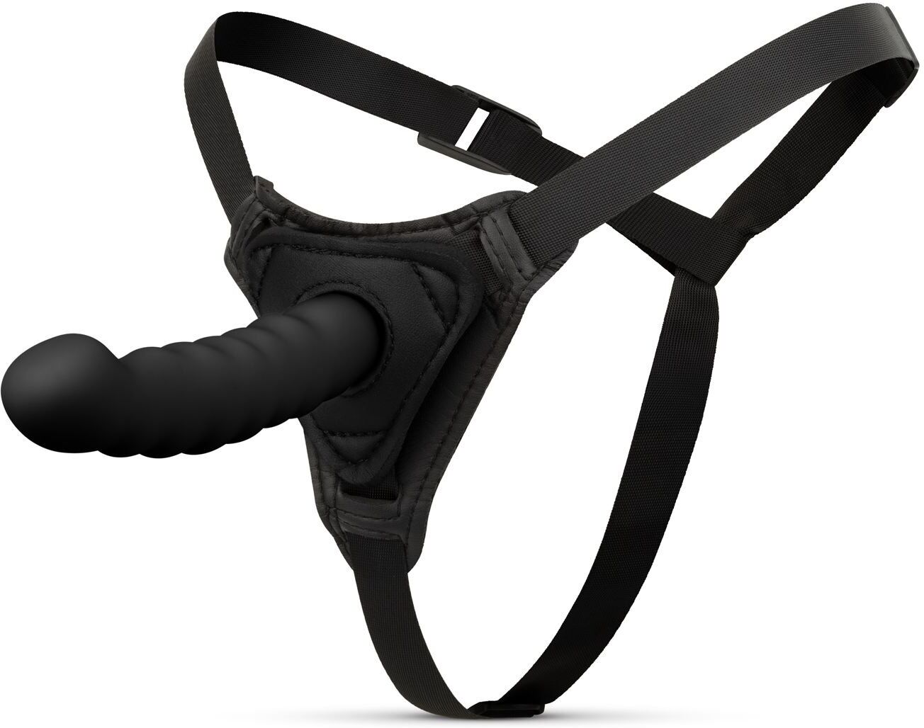 Easytoys Fetish Collection Gode ​​ceinture en silicone - Courbé