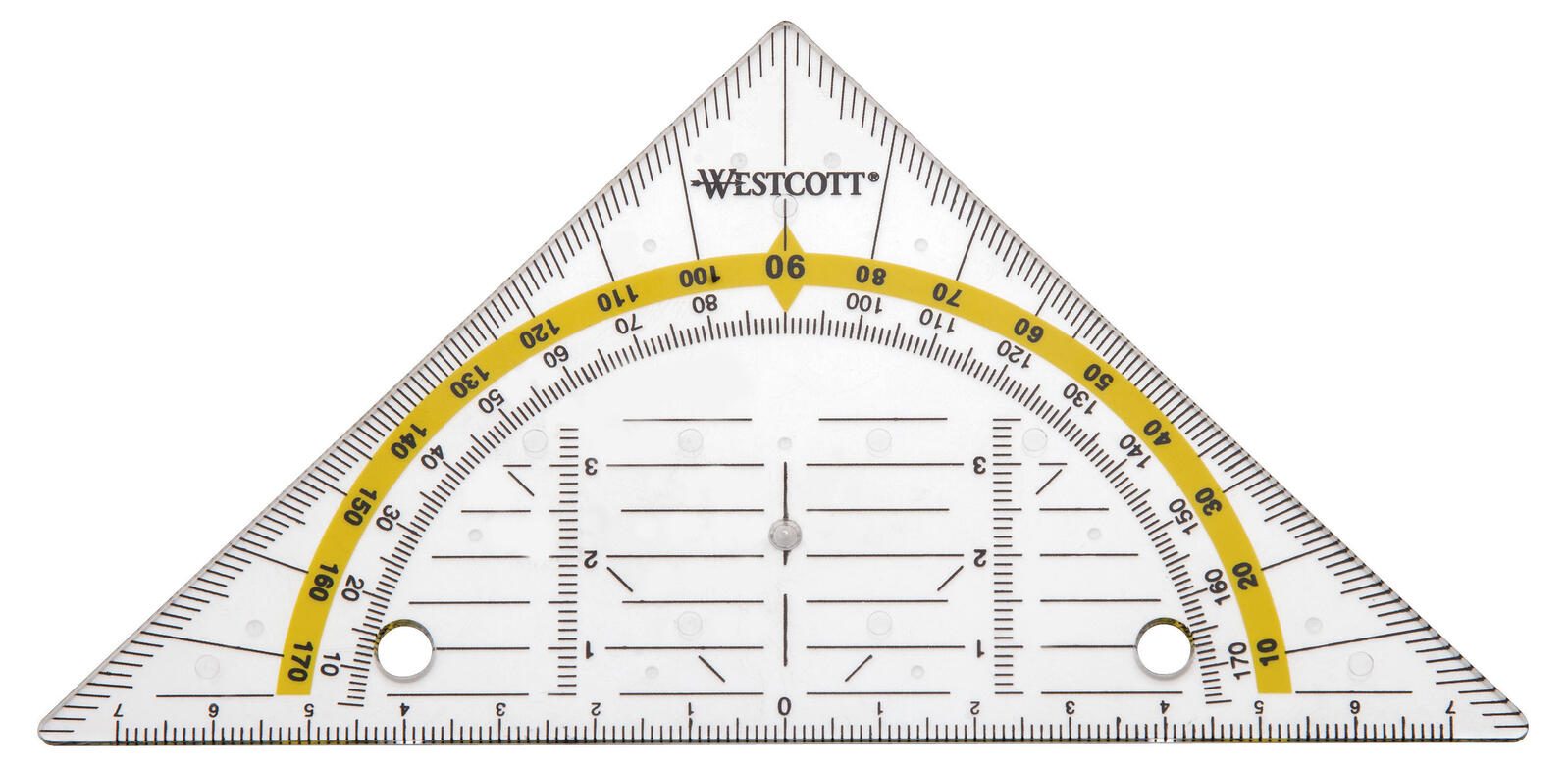 WESTCOTT Geometrie-Dreieck 14,0 cm E-10139 00