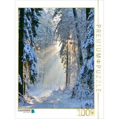 CALVENDO Puzzle Frost trifft Morgenlicht | 1000 Teile Lege-Größe 64 × 48 cm Foto-Puzzle für glückliche Stunden, von , Calvendo Puzzle
