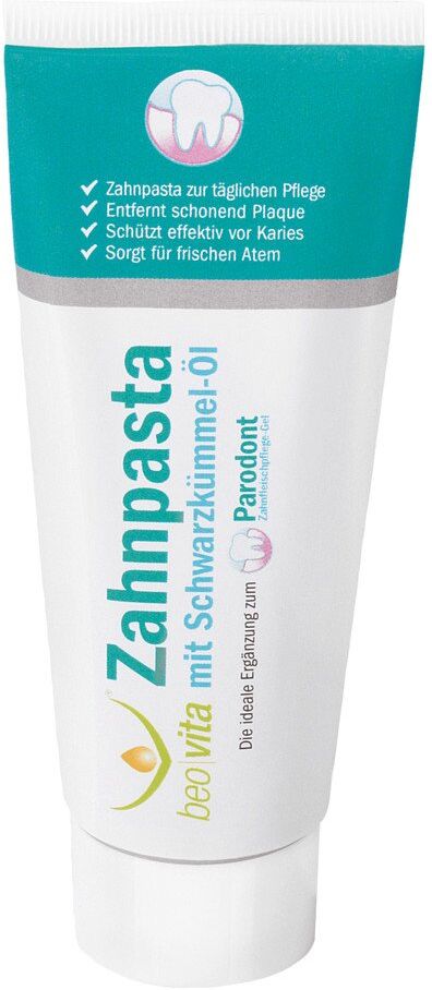 Beovita Zahnpasta mit Schwarzkümmelöl