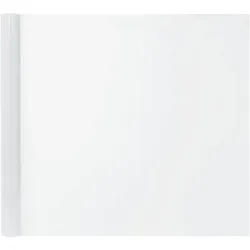 vidaXL, Fensterfolie, Fensterfolien 3 Stk. Statisch Matt Transparent PVC (1000 x 90 cm)