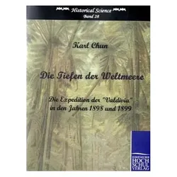 Chun,K.:Tiefen der Weltmeere, Fachbücher von Karl Chun