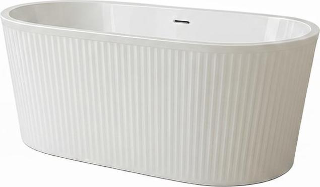 Freistehende Design Badewanne CORBIN 150 cm