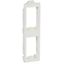 Legrand 080292 Mosaic Tragring Panel 2X1-modulig Farbe: Ultraweiß
