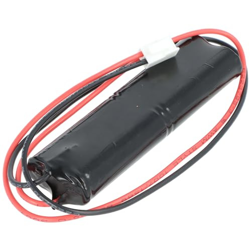 AccuCell 4,8 Volt noodlampaccu compatibel met Blessing 015.104.004, accupack met kabel en JST-VHR-stekker