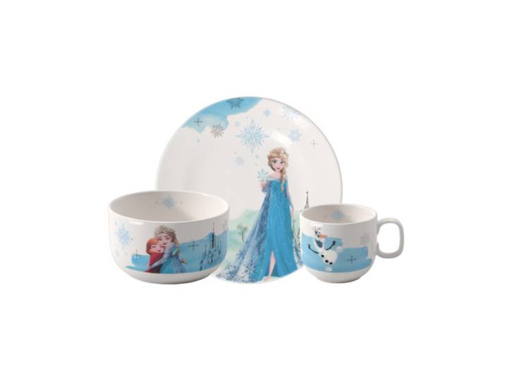 Villeroy &amp; Boch Disney Frozen Kindergeschirr-Set, 3-teilig