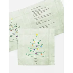 Weihnachtseinladung geschäftlich selbst gestalten mit Spruch und Fotos im Onlinedesigner bei Meine-Kartenmanufaktur.de