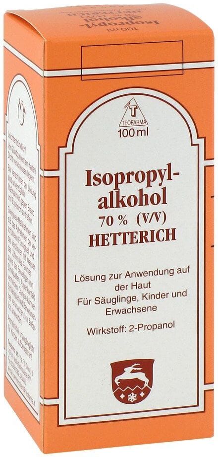 Isopropylalkohol 70% V/v Hetterich