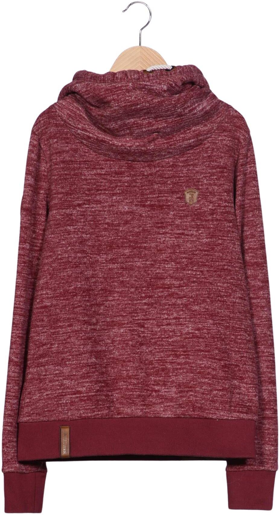 Naketano Damen Kapuzenpullover, Bordeaux, Gr. M, Synthetik - Second Hand
