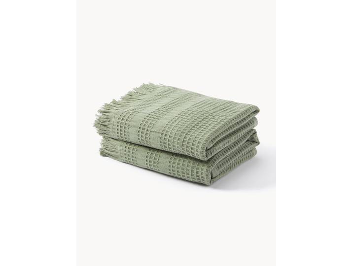 Serviette de toilette gaufrée Yara, tailles variées
