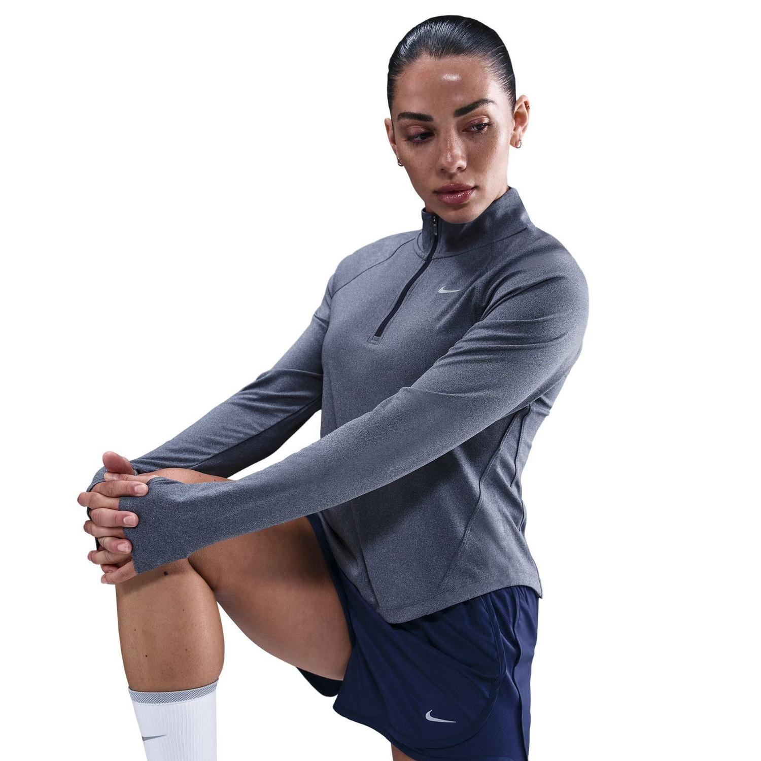 Nike - Oberteil für Damen, Laufen, Langärmlig (Mitternachtsblau)