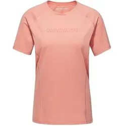 MAMMUT Damen Shirt Selun FL T-Shirt Women Logo, Größe L in Orange Orange