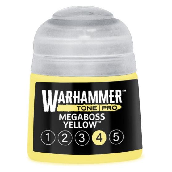 Games Workshop Warhammer Tone Pro - Megaboss Yellow 4 (12 ml) (99189961309)
