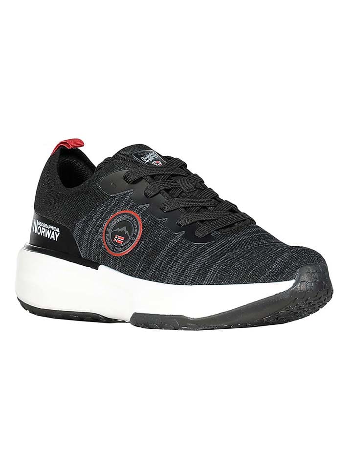 Geographical Norway Sneakers "Oblendet" in Schwarz - 44