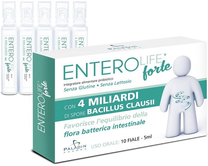 PALADIN PHARMA SpA Paladin Enterolife Fermenti Lattici 4 Miliardi 10 flaconcini