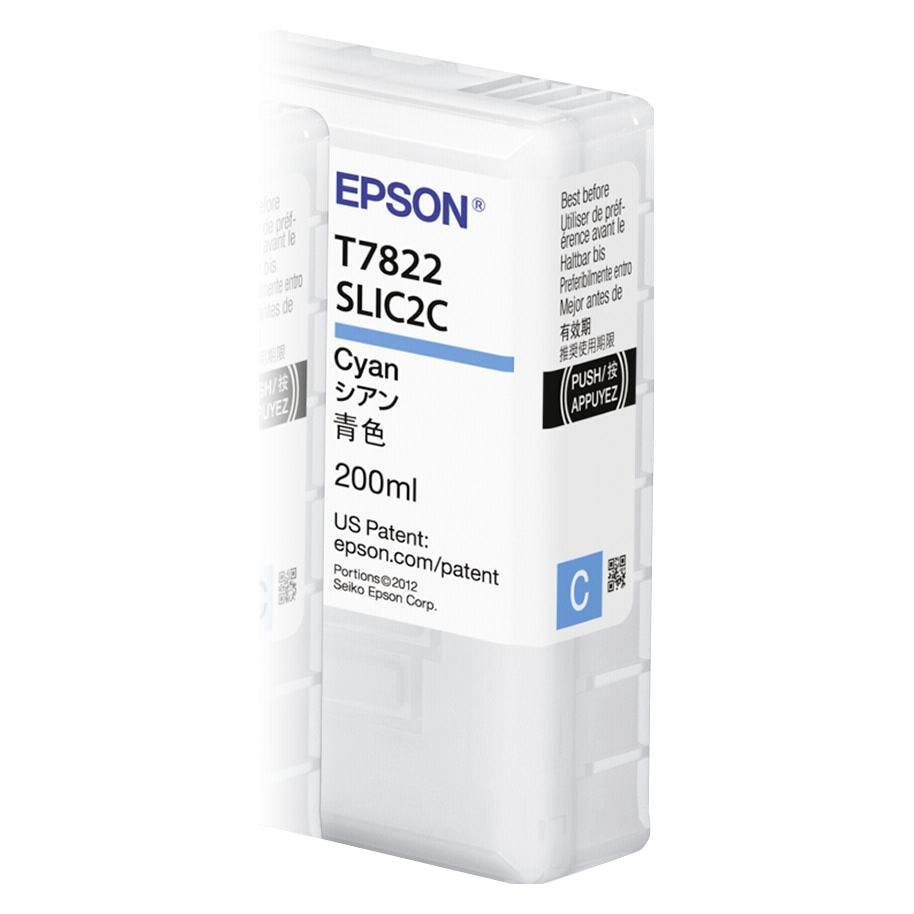 Epson Tintenpatrone T 782 200 ml T 7822 (C) (C13T782200)