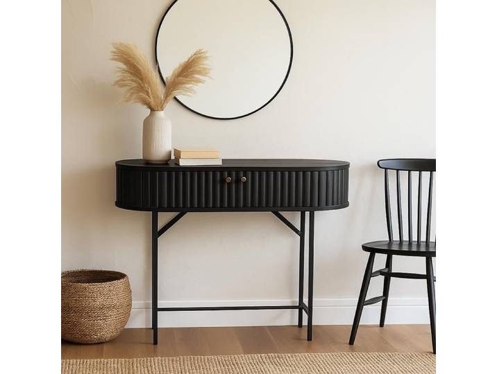 Milton & Oldbrook Table Console 100 cm Samara Noir